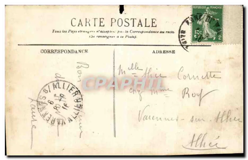 Erinnerung an LE HAVRE — L. L'Hernault, Verleger — Le Havre - Rückseite