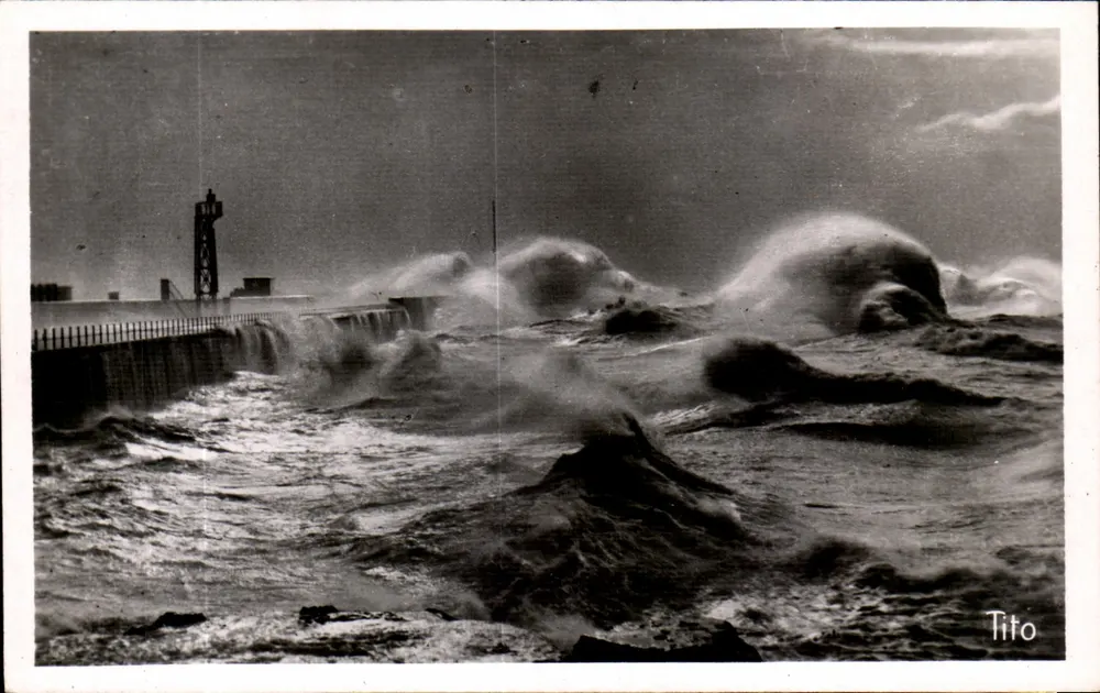 Le Havre — Tempestade na Ponta Norte — Edição TITO, Bordeaux - Frente