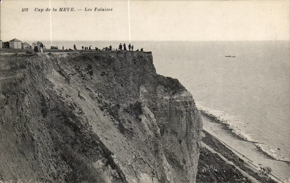 Cap de la HEVE — Die Klippen — Verlag: Ansichtskarte - Vorderseite