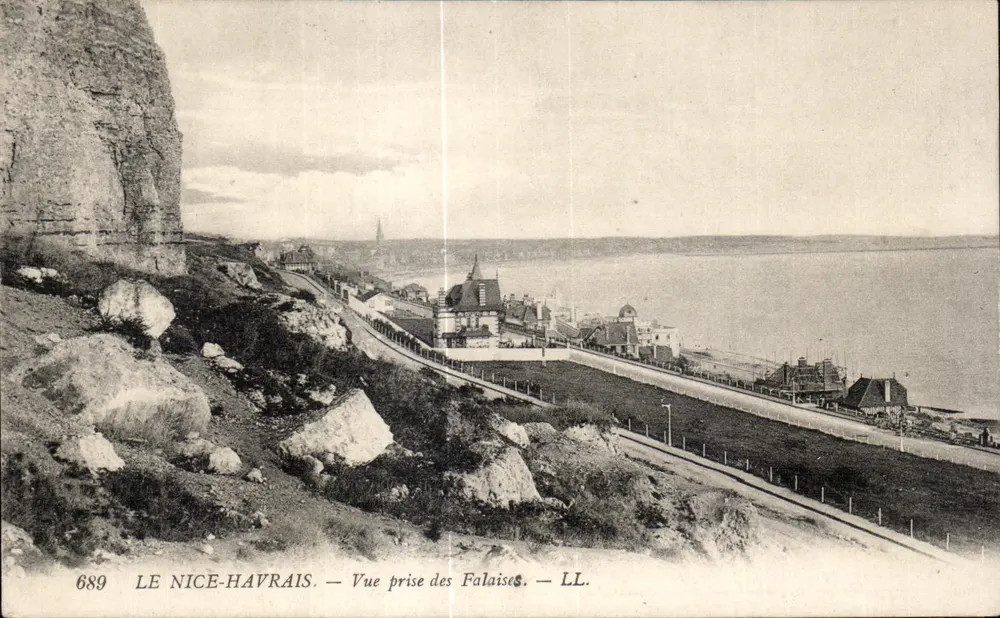 Le Nice-Havrais — Ansicht von den Klippen — LL. — n° 689 - Vorderseite