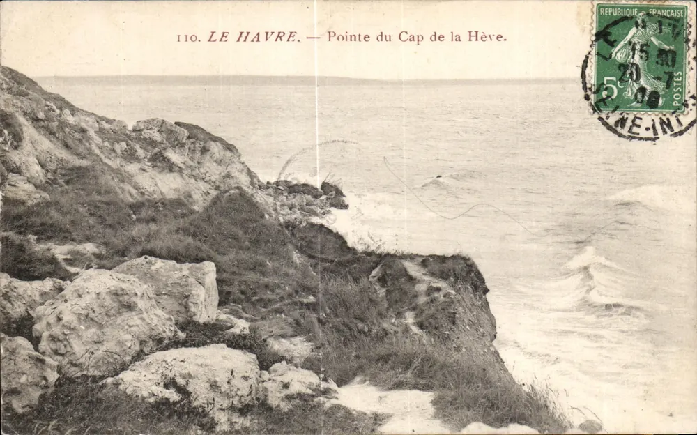 Le Havre — Ponta do Cabo da Hève — Editor não identificado, n° 110 - Frente