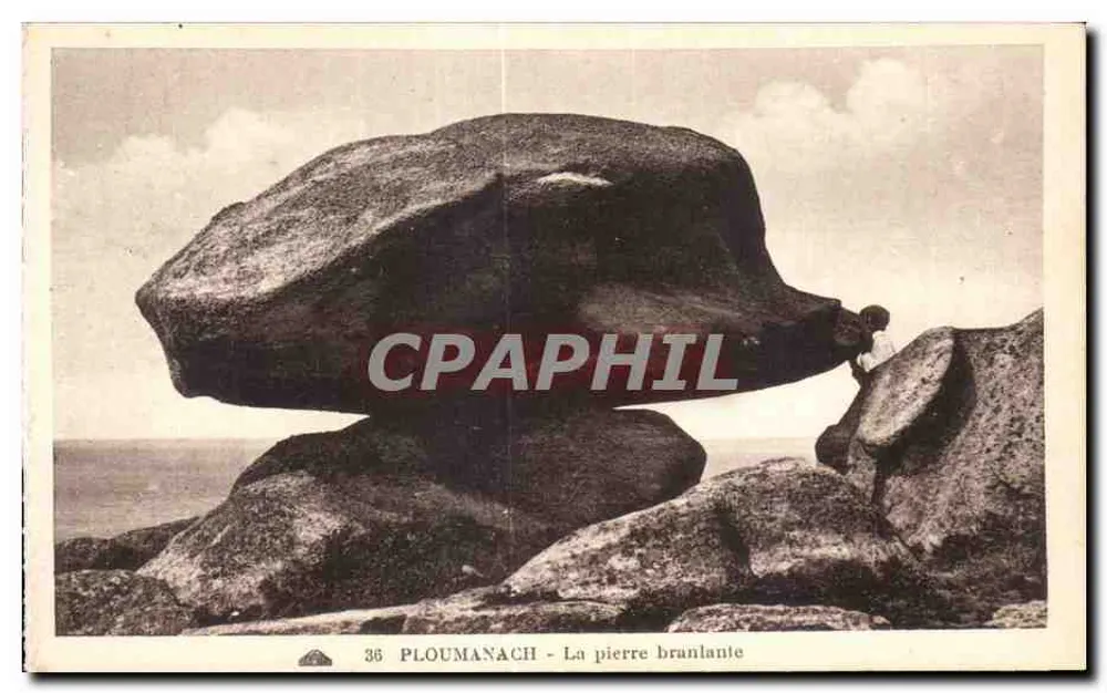 PLOUMANACH - A pedra balançante — n° 36 — editor: 1re Alliance des Arts Décoratifs - Frente