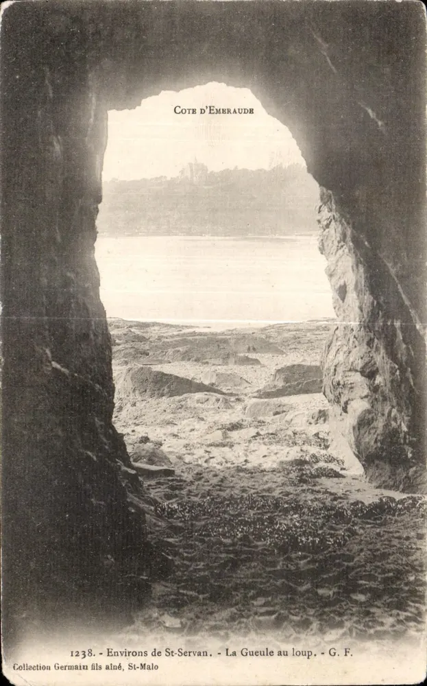 La Gueule au Loup - Côte d'Émeraude - Umgebung von St-Servan - G. F. - Vorderseite