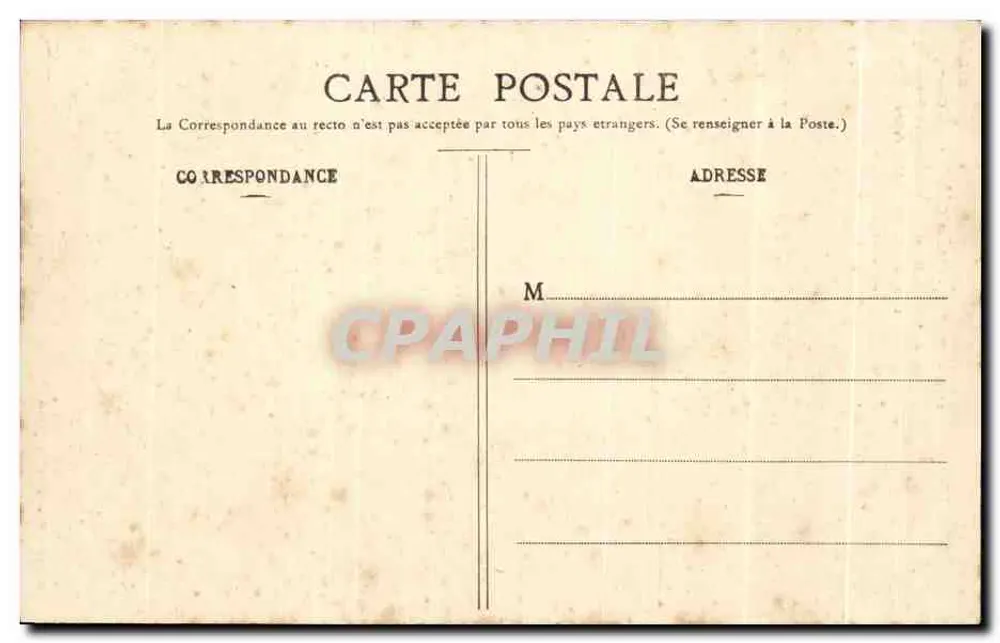 VANNES - Castelo Gaillard (fachada Oeste), Século XV, Hotel chamado do Parlamento, antigo lar das nutricionistas dos Duques da Bretanha - Verso
