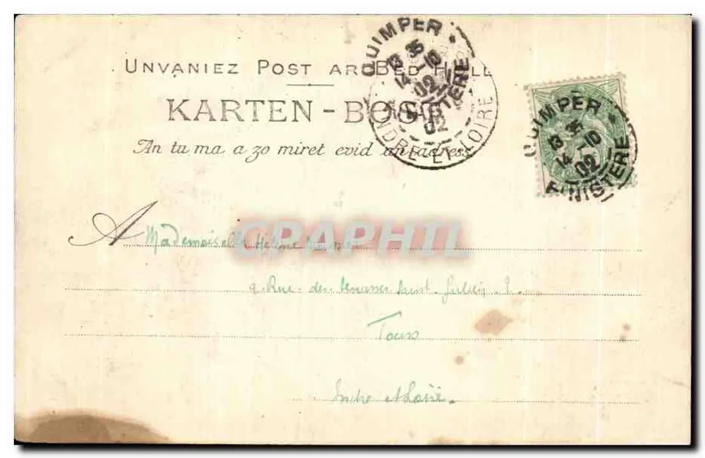 Le Faquet — La Chapelle Sainte-Barbe — Allgemeine Ansicht — Verlag Philippe, n° 502 - Rückseite