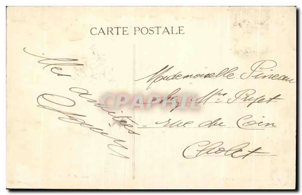Ploërmel — L'Etang del Duca e la Cascata — H. Calindre, editore, Ploërmel - Verso