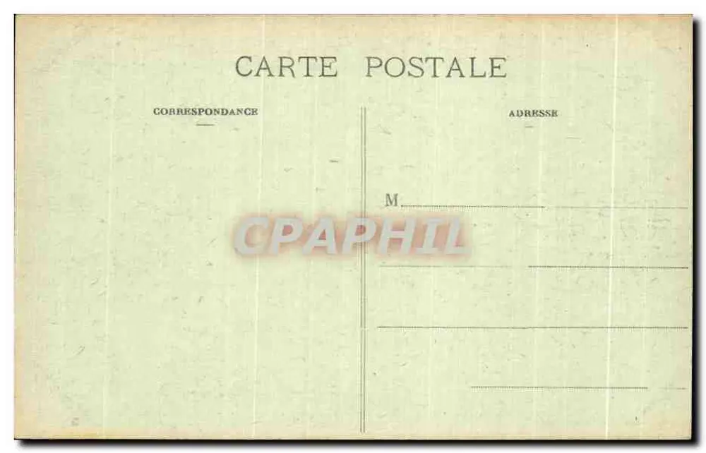 Pontivy - Square de la Fédération — Verleger A. Waron, Saint-Brieuc, Nr. 8534 - Rückseite