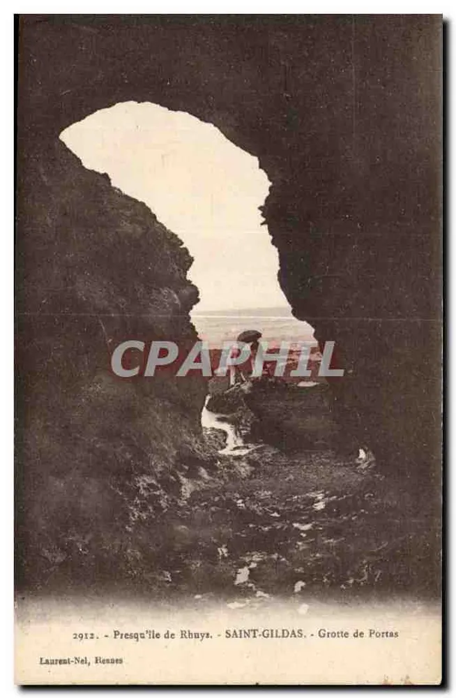 Presqu'île de Rhuys - Saint-Gildas - Grotte de Portas - Laurent-Nel, Rennes - Vorderseite