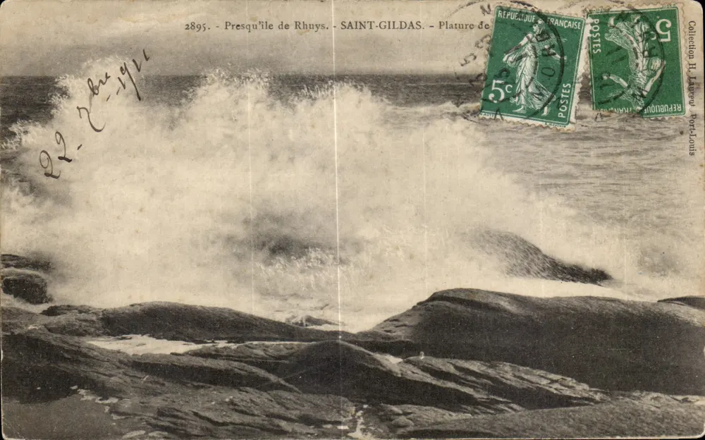 Presqu'île de Rhuys — Saint-Gildas — Plâture de — Verlag: Porlomis, Nr. 2895 - Vorderseite