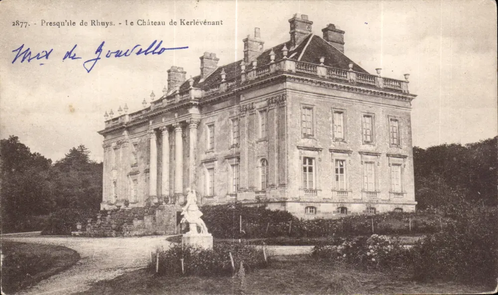 Presqu'île de Rhuys - Schloss Kerlévenant — Mix de Gouvello - Vorderseite