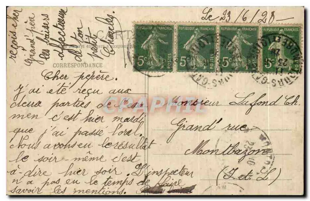 Environs de Ste-ANNE-d'AURAY — La Vallée aux environs de Brech — Collection H. Laurent, Port-Louis - Rückseite