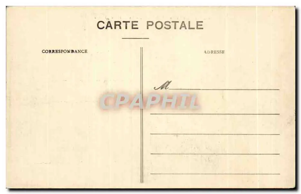 Halbinsel Quiberon — Fort Penthièvre — Collection Villard, Quimper - Rückseite