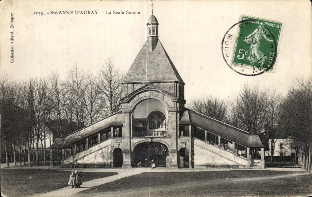 Ste-ANNE-D'AURAY - A Scala Sancta — Coleção Villard, Quimper, n° 2059 - Frente