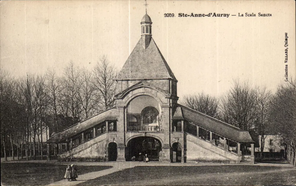 Ste-Anne-d'Auray — A Scala Sancta — Coleção Villand, Quimper - Frente