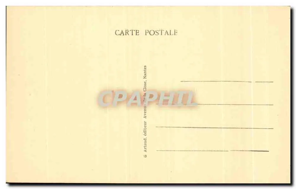Rochefort-en-Terre (Morbihan) — Ehemaliges Schlosshotel — Artaud, Nantes - Rückseite