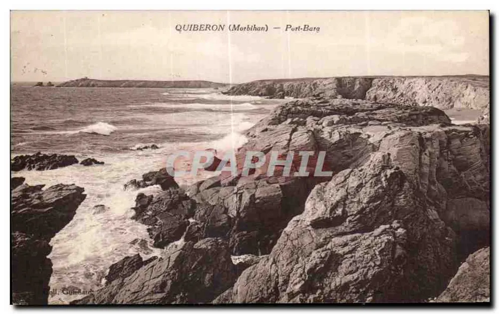 Quiberon (Morbihan) — Port-Barg — G. Guinhard - Frente