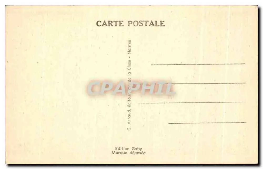 Rochefort-en-Terre (Morbihan) — Alte Gerberei und Schlachthof — SABY, n°117 - Rückseite