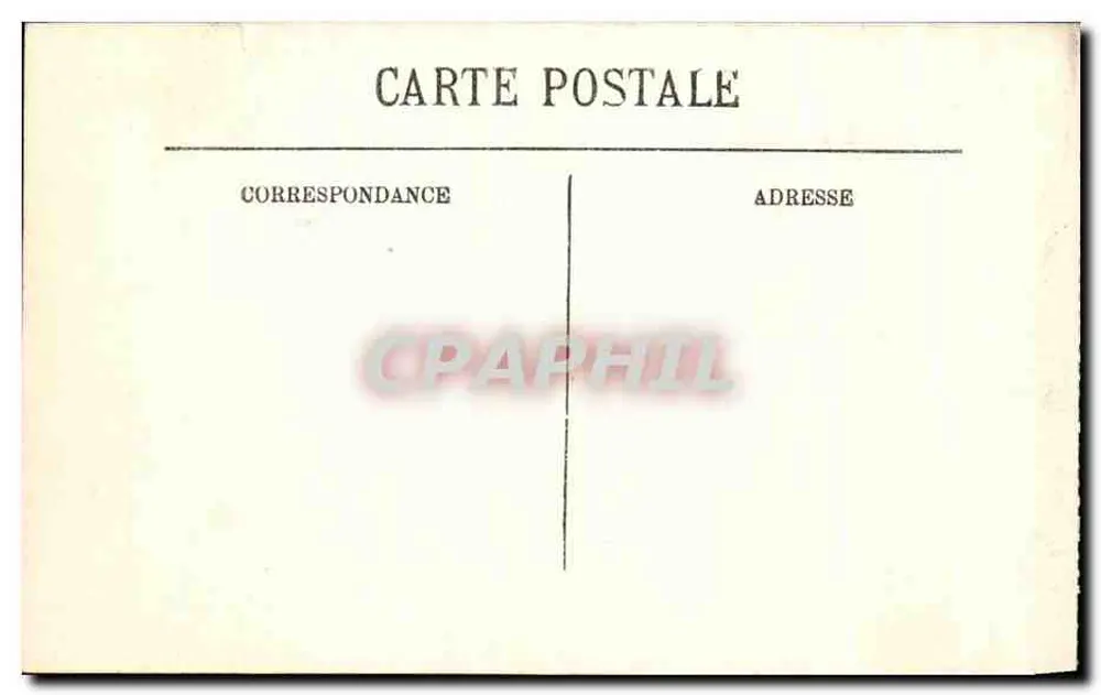 VANNES — Rathaus und der Platz — LL. - Rückseite