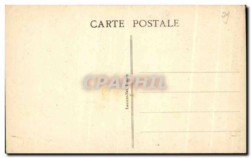 Nossa Senhora do Roncier — Josselin — editor Laurent-Nel, n° 1305 - Verso