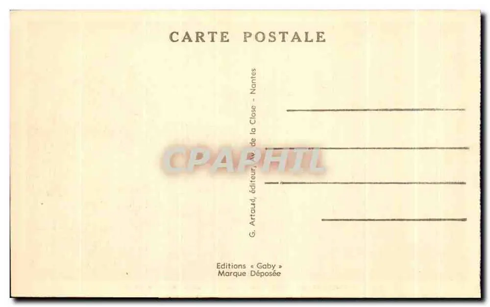 Rochefort-en-Terre (Morbihan) — Die Stadt und das Schloss — Gaby - Rückseite