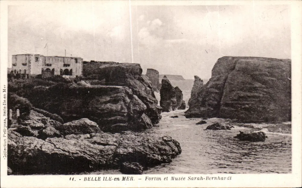Belle-Île-en-Mer — Fortin und Museum Sarah-Bernhardt — Sammlung Pellyjean - Vorderseite