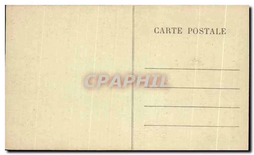 Carnac — Kreuz des Tumulus von Saint-Michel — Verlag unbekannt - Rückseite