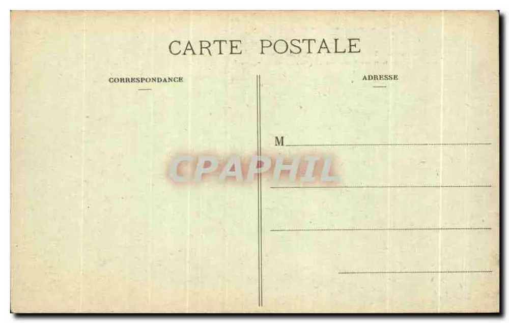 Josselin — Pyramide der Dreißig an der Lande de la Mi-Yoie — Sammlung A. Waran, St-Brieuc - Rückseite
