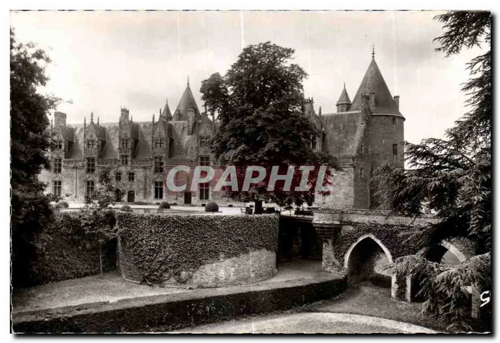 Josselin (Morbihan) — Der alte Pont-Levis und Fassade des Schlosses — Éditions Gaby - Vorderseite