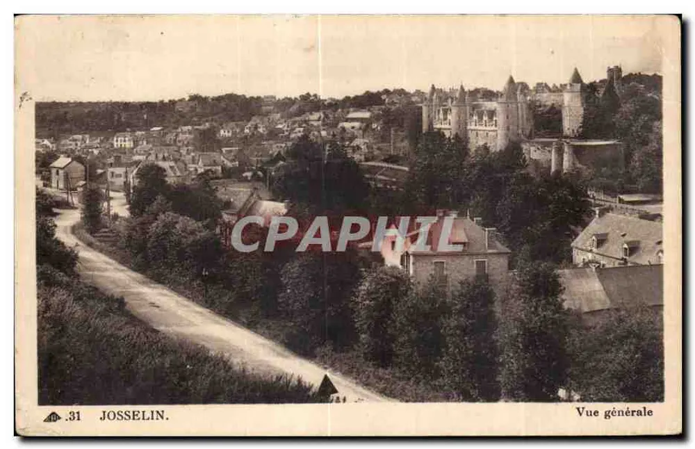 Josselin — Vista geral — n°31 - Frente