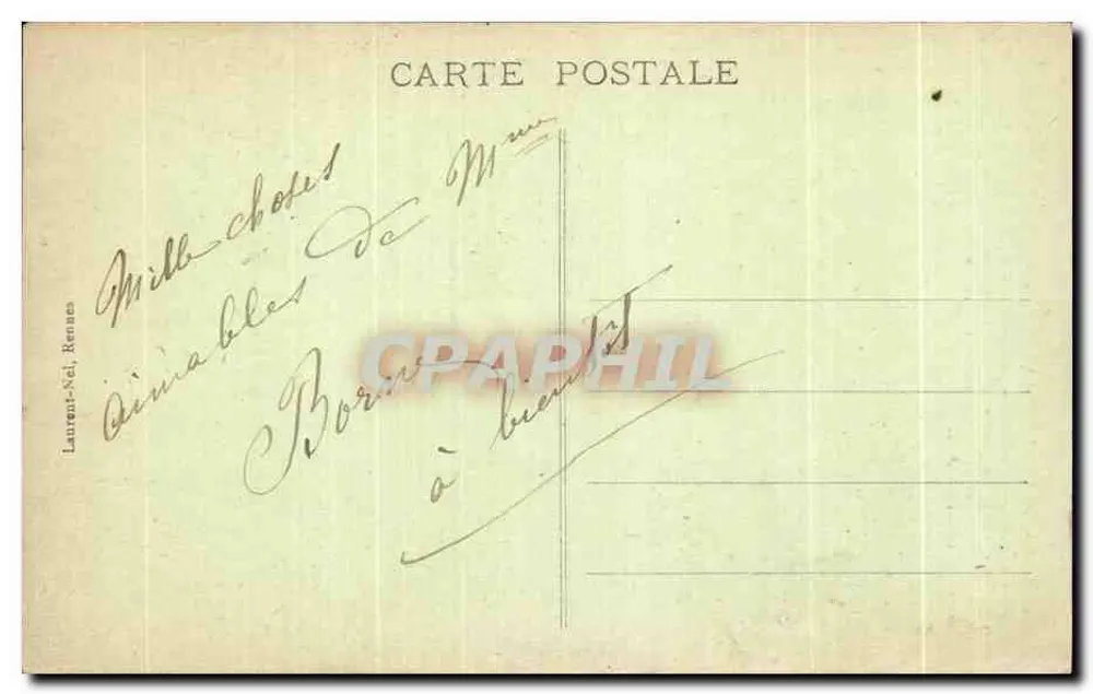 Ste-ANNE-d'AURAY - Die Basilika — Verlag Laurent-Nei, Rennes, n° 2087 - Rückseite