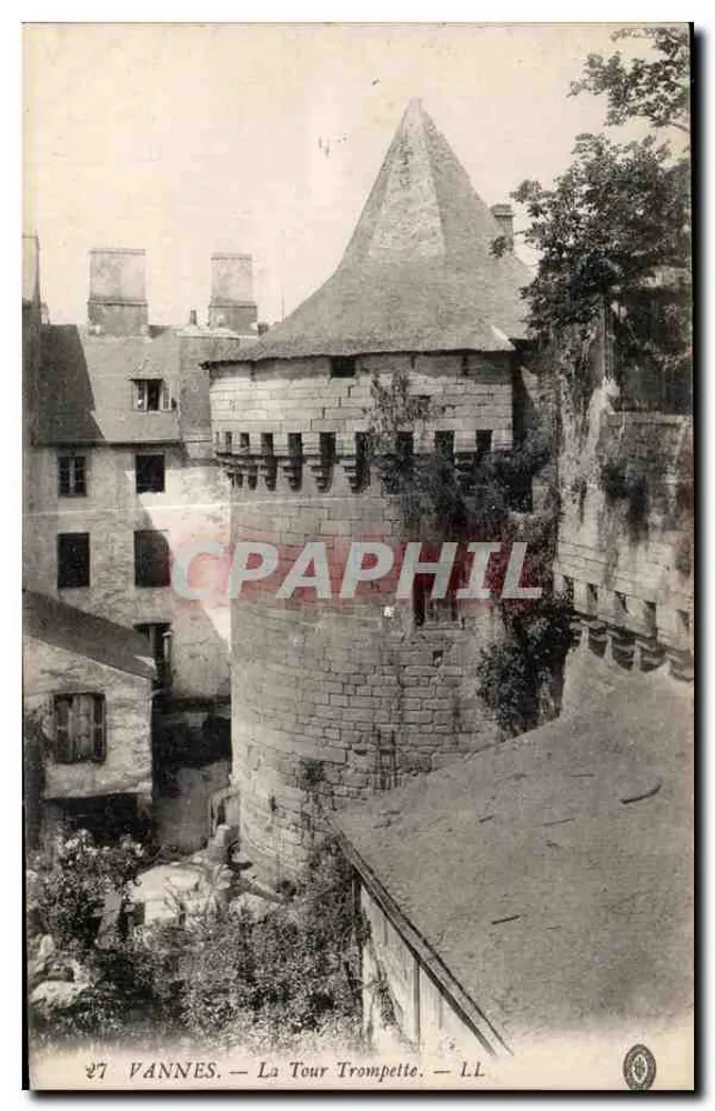 VANNES — A Torre Trompette — L.L. — n°27 - Frente