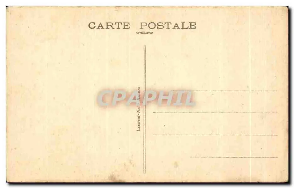 Vannos — Alte Häuser in der Rue Noë — Verlag Laurent-Nel, Vannes - Rückseite