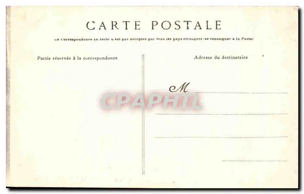 VANNES — La Garenne — Edição Villand, Quimper, n° 2954 - Verso