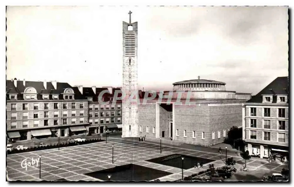 Lorient — Place Alsace-Lorraine — Kirche Notre-Dame-des-Victoires — Editions Gaby - Vorderseite