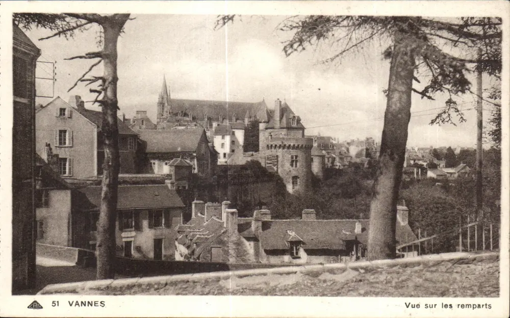 Vannes — Ansicht der Befestigungsanlagen — C. des Arts Photoméc. Schiltigheim - Vorderseite