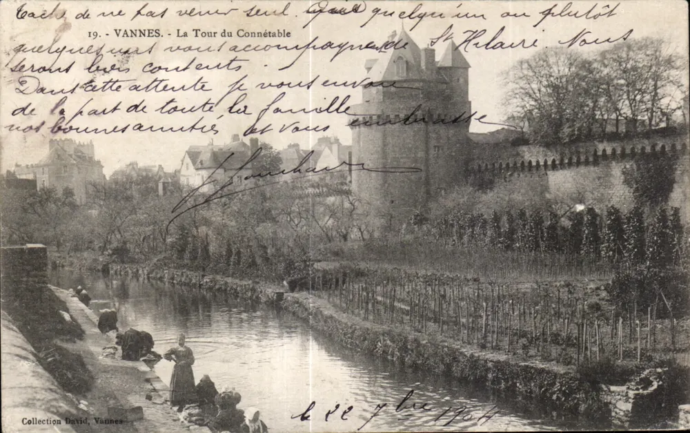 VANNES - Die Tour des Connétable — Sammlung David, Vannes - Vorderseite