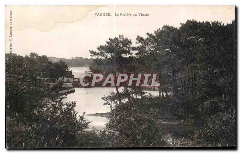 VANNES - A Rio do Vincin — H. Laurent, Pert-Louis - Frente