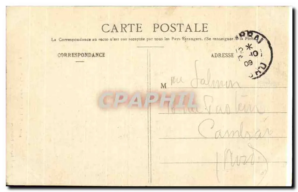 Sainte-Anne - A Basílica — Coleção H. Laurent, Port-Louis, n°2087 - Verso