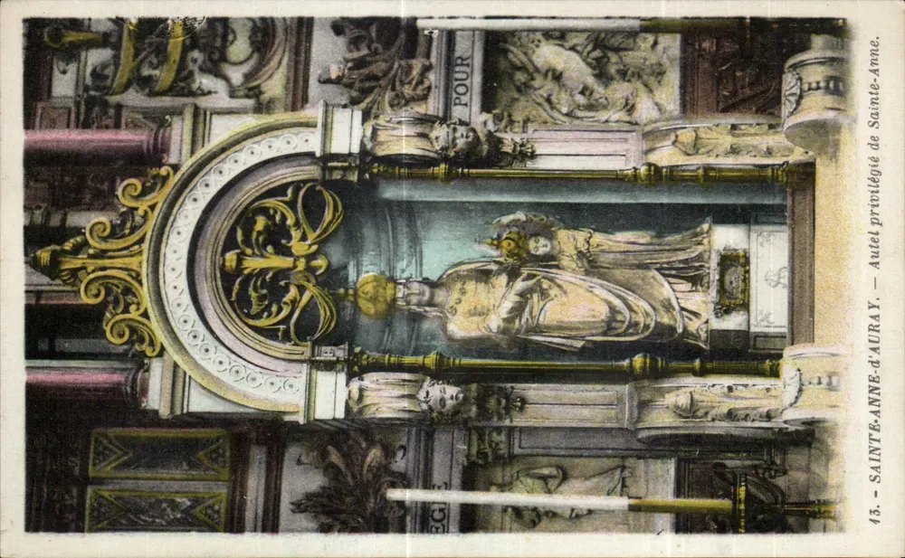 Privilegierter Altar von Sainte-Anne in Auray — Verleger G. Arriaud, Nantes - Vorderseite