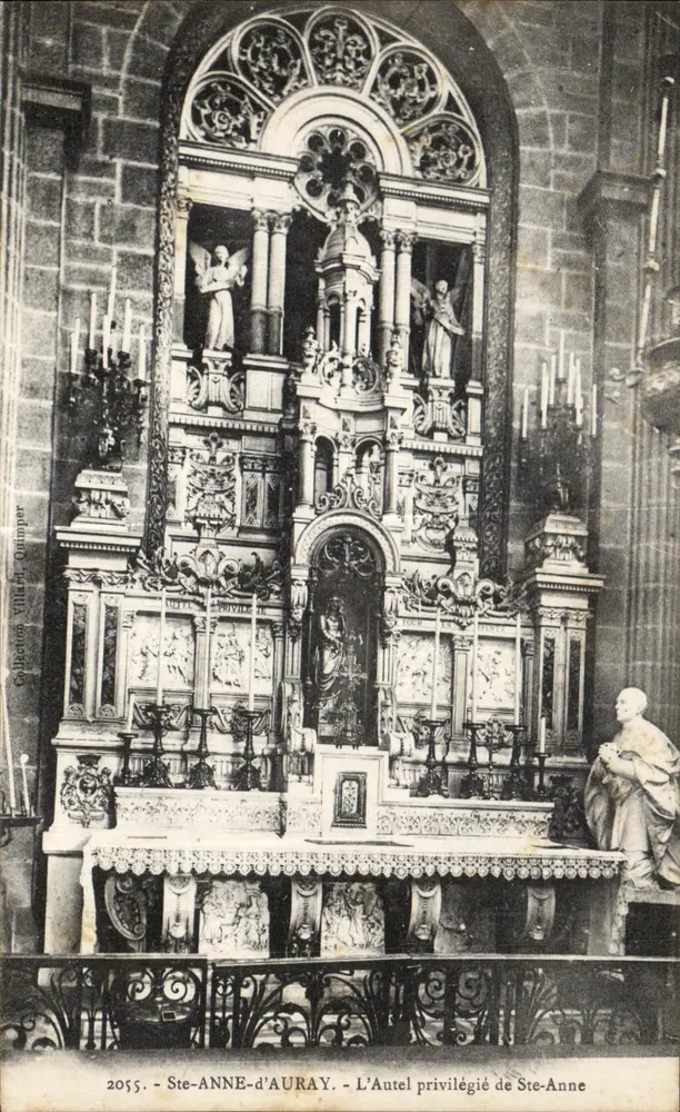 Ste-Anne-d'Auray — Das Privilegierte Altar der Heiligen Anna — Sammlung Villar, Guimper, n°2055 - Vorderseite