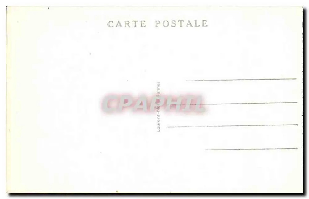 Sainte-Anne-d'Auray — A Estátua Milagrosa — Editor Lois, n° 1515 - Verso