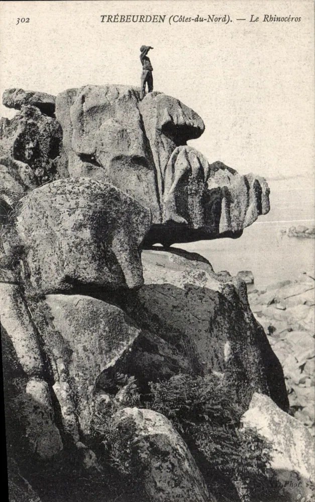 त्रेबोर्डेन (कोट्स-डू-नॉर्ड) — रिनोसर — फोटो आर. फोटो - आगे