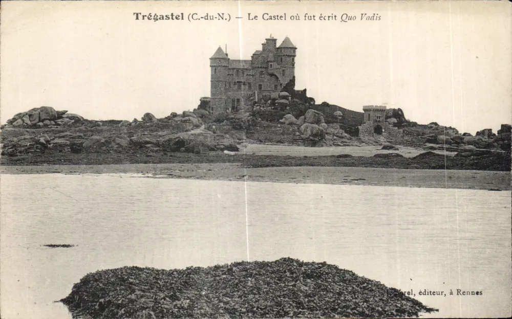 Tré gastel (C.-du-N.) — Das Schloss, in dem Quo Vadis geschrieben wurde — Verlag in Rennes - Vorderseite
