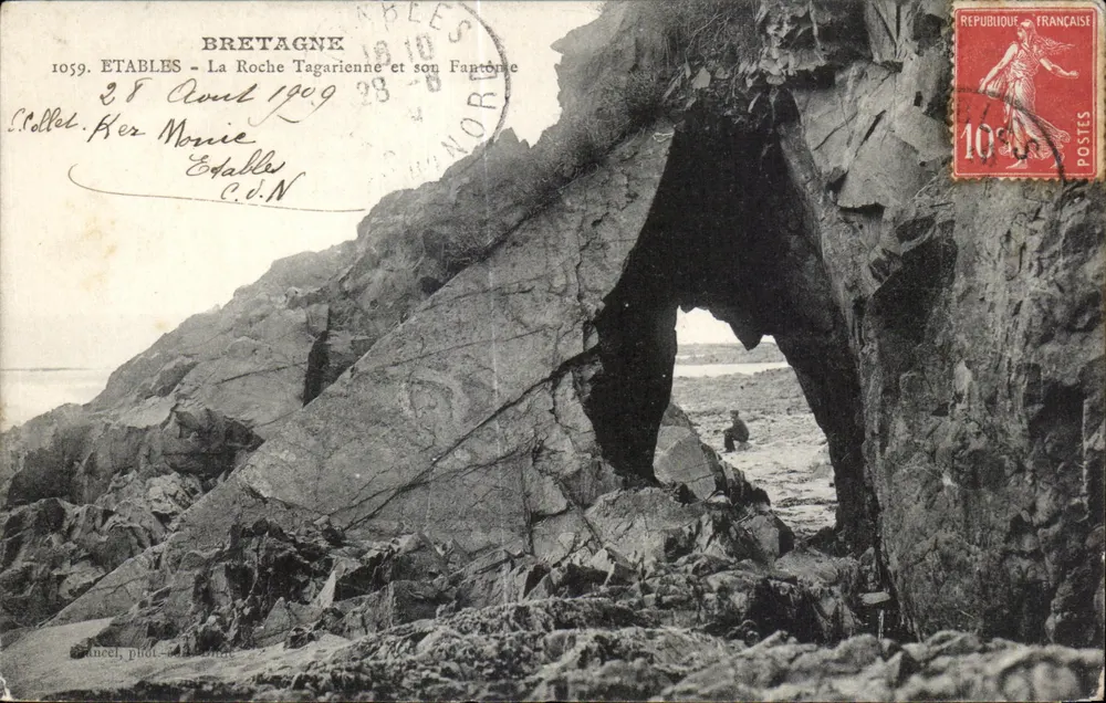 Etables - La Roche Tagarienne und ihr Gespenst — S. Collet, Ker Morie, C.d.N. - Vorderseite