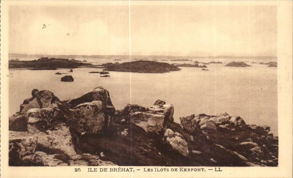 Ilha de Bréhat — Os ilhotas de Kerpont — LL - Frente