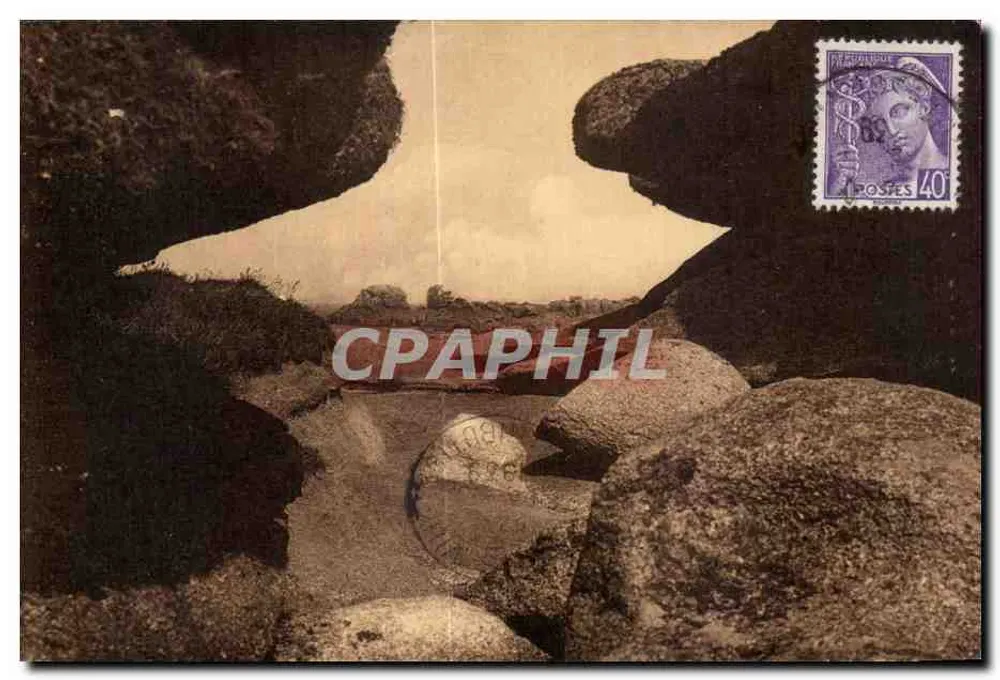TREGASTEL — A Gruta — Edição Perrin-Caillat - Frente