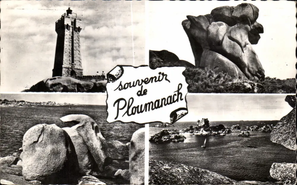 Ploumanach — recordações — Edição de Arte REMA, 16, Rue Saint-Émilion, Finistère - Frente
