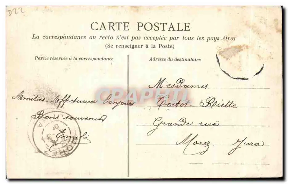 Der Jube — Verleger: Lamballe, Nr. 266 — pittoreske Bretagne - Rückseite