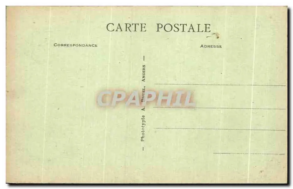 Perros-Guirec - O Focinho — PLOUMANACH (C.-du-N.) — Fototipia A. Beugel, Angers - Verso
