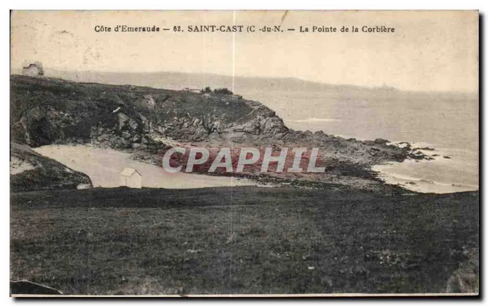 Côte d'Émeraude — 62. SAINT-CAST (C-du-N.) — A Ponta da Corbière - Frente
